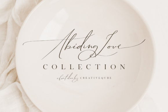 Abiding Love: A Thoughtful Script Font for Digital Branding