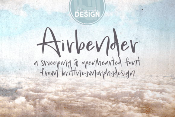 Airbender Font: A Warm, Sweeping Script for Digital Branding