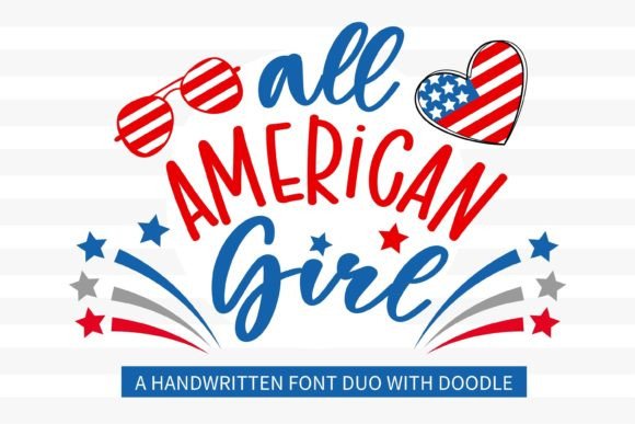 All American Girl: A Handwritten Font That Feels Like Home