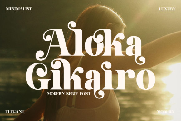 Aloka Gikairo: A Stylish Script Font for Real Business Branding