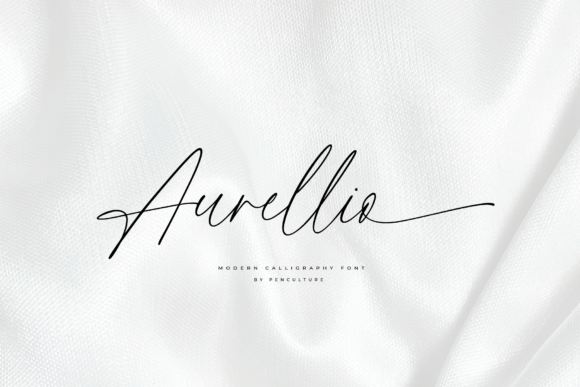 Aurellio: The Modern Calligraphy Font That Makes Your Campaign Stand Out