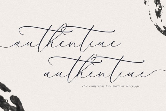 Authentiue: A Thoughtful Script Font for Editorial Moments