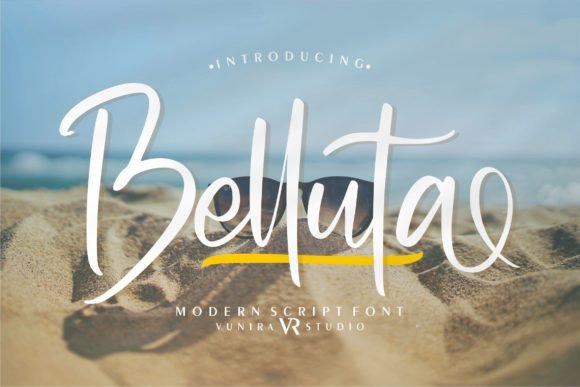 Belluta: A Modern Script Font That Breathes Life Into Editorial Moments
