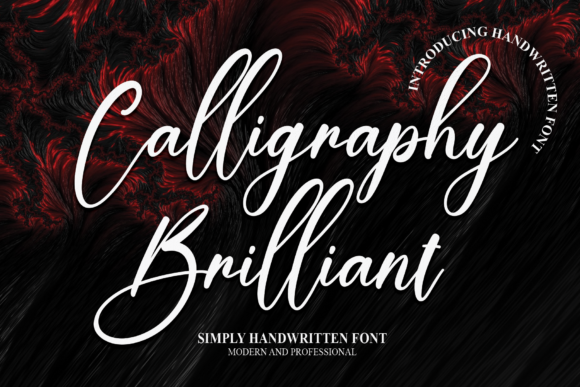 Calligraphy Brilliant: A Premium Script Font for Polished Branding