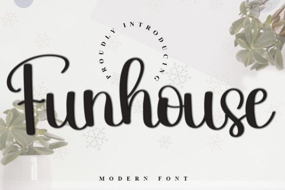 Funhouse: A Handwritten Script Font That Feels Like Home