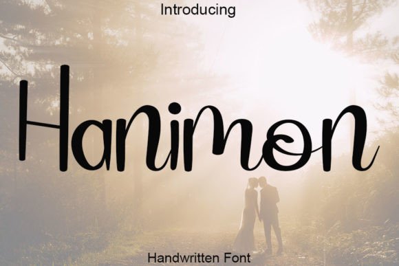 Hanimon Handwritten Font for Small Business Branding