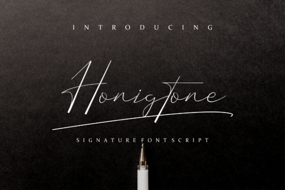 Honigtone: A Slim, Authentic Script Font for Handmade Charm