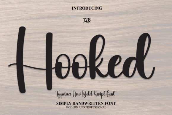 Hooked: A Handwritten Script Font That Feels Like a Signature