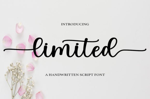 Limited Font: The Elegant Script Amp for Scroll-Stopping Brand Content