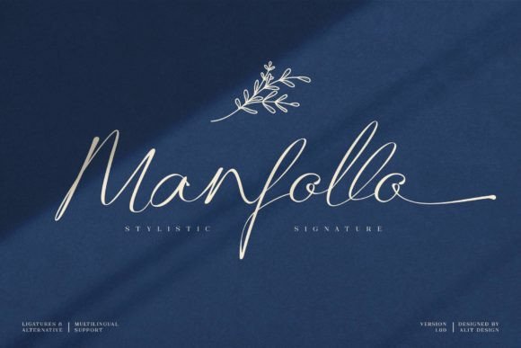 Manfollo: A Handwritten Font That Builds Trust for Small Businesses