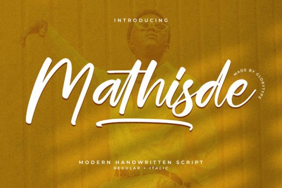 Mathisde: A Modern Handwritten Font That Feels Like It Belongs