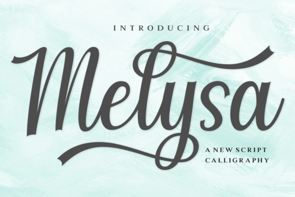 Melysa: An Elegant Script Font for Thoughtful Branding