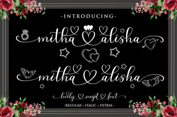 Mitha Alisha: A Sweet Handwritten Font for Real Business Branding