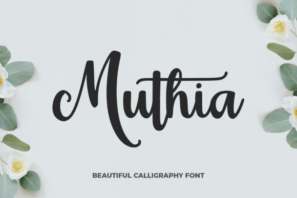 Muthia: A Handwritten Script Font That Makes Your Campaign Feel Human