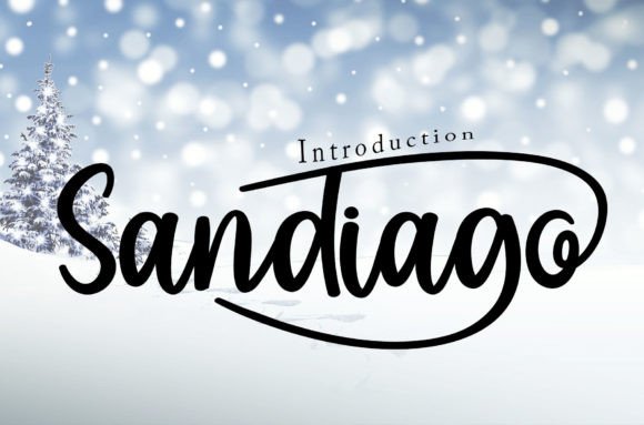 Sandiago: A Bold, Readable Script Font for Campaign Clarity