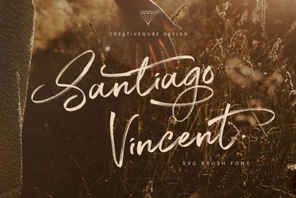 Santiago Vincent: A Refined Script Font for Real Business Branding