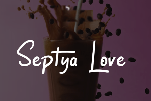 Septya Love: A Friendly Handwritten Font That Feels Like a Real Design Choice