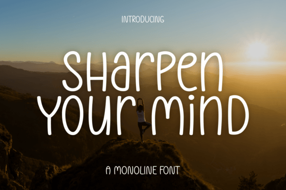 Sharpen Your Mind: A Clean Handwritten Font for Scroll-Stopping Campaigns