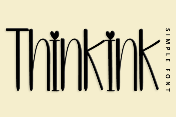Thinkink: A Refined Handwritten Font for Digital Branding