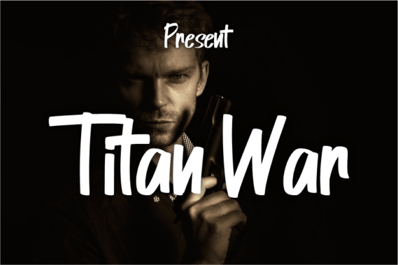 Titan War: A Modern Script Font That Elevates Your Brand